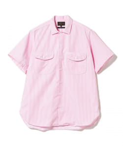 WORK Short Sleeve Stripe COOLMAX(R)