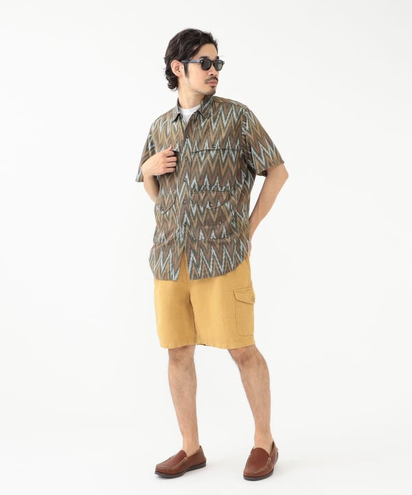 BEAMS PLUS（ビームス プラス）イカット アドベンチャー シャツ