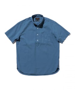 ▲BEAMS PLUS / 強撚 オックスフォード 近江晒し プルオーバー ショートスリーブ ボタンダウン シャツ