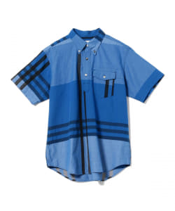 ▲ENGINEERED GARMENTS / POPOVER BD SHIRT - COTTON BIG PLAID