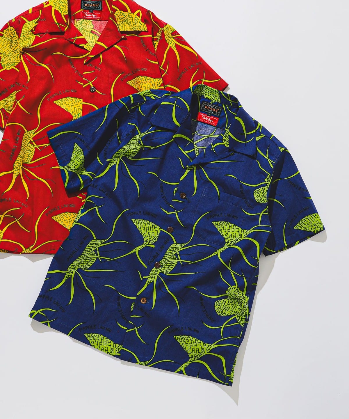 【別注】DALE HOPE デールホープ / Short Sleeve Aloha Shirt Papale Lau Niu シャツ・ブラウス MEN BLUE L 【別注】DALE HOPE デールホープ / Short Sleeve Aloha Shirt Papale Lau Niu シャツ・ブラウス MEN BLUE L