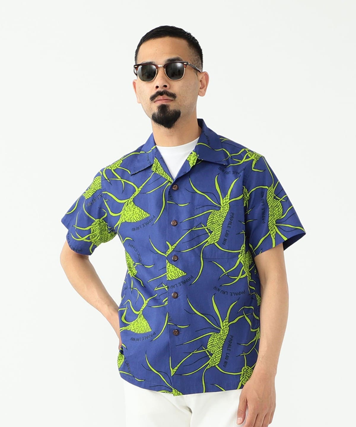 DALE HOPE BEAMS PLUS + アロハシャツ L ビームス USA BEAMS PLUS（ビームス プラス）【別注】DALE HOPE / Short Sleeve