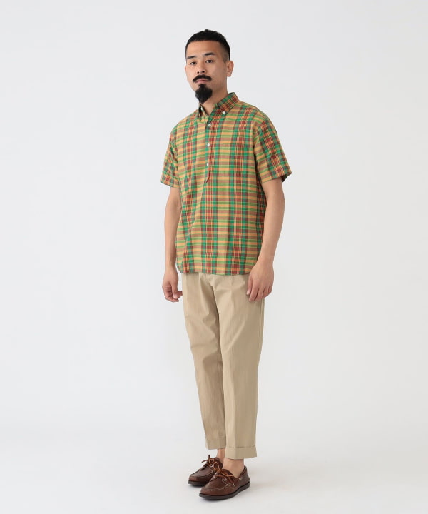 BEAMS PLUS（ビームス プラス）B.D. Pullover Madras（シャツ
