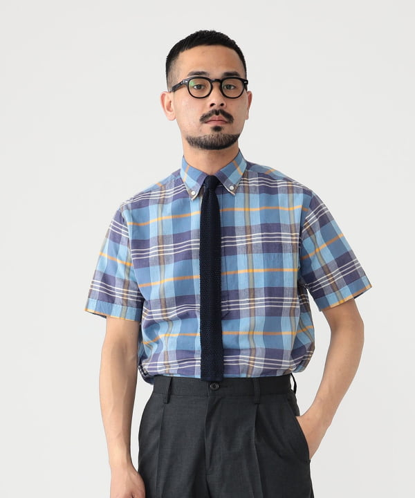 BEAMS PLUS（ビームス プラス）B.D. Pullover Madras（シャツ