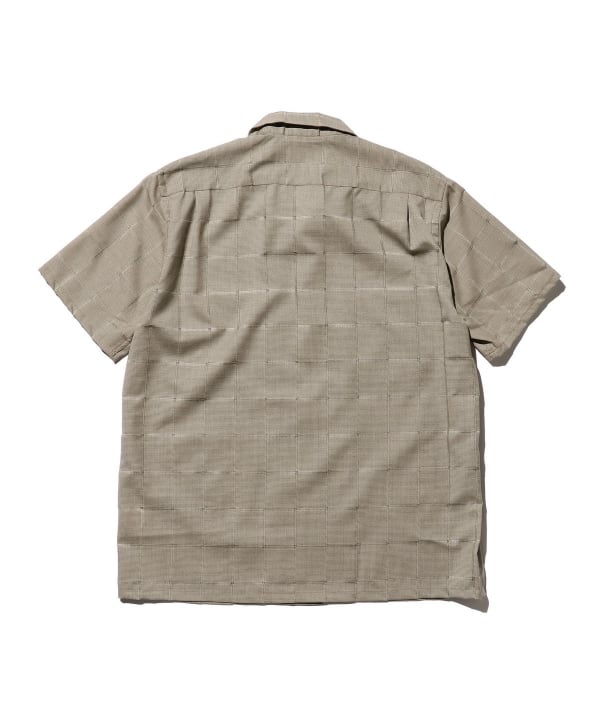 BEAMS PLUS（ビームス プラス）Open Collar TW Mesh（シャツ