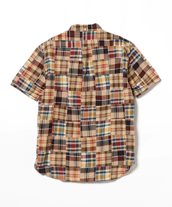 BEAMS PLUS（ビームス プラス）B.D. Pullover Patchwork Madras（シャツ・ブラウス カジュアルシャツ）通販｜ BEAMS