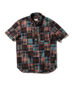▲B.D. Pullover Patchwork Madras