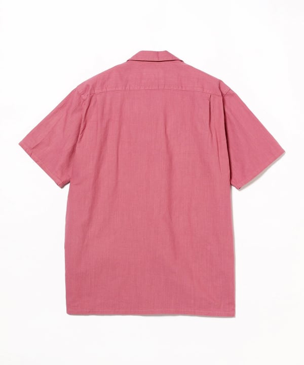 BEAMS PLUS（ビームス プラス）Open Collar Cotton Linen Panama Garment Dye（シャツ・ブラウス  カジュアルシャツ）通販｜BEAMS