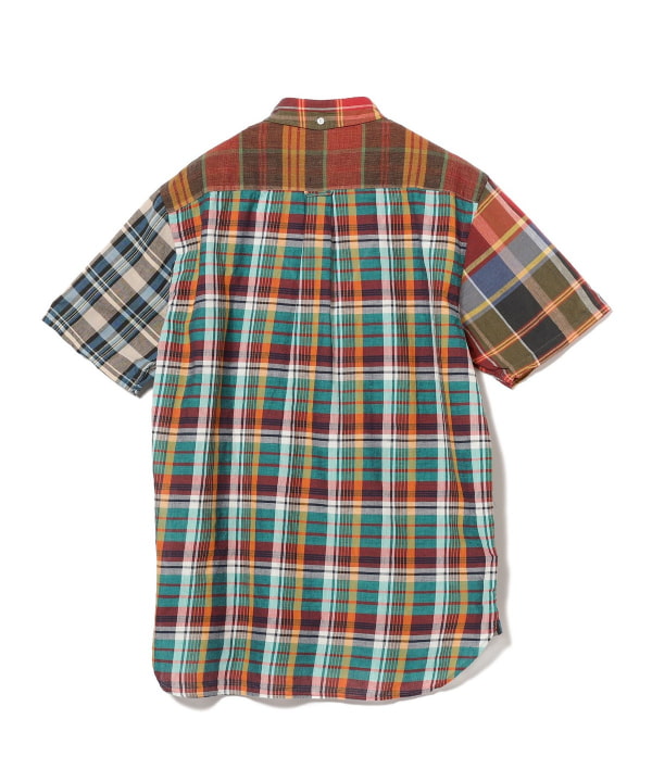 BEAMS PLUS BD Panel Madras (Shirts, Blouses BEAMS PLUS
