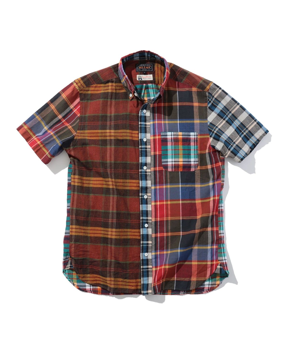 B. D. Panel Madras シャツ・ブラウス MEN PANEL M B. D. Panel Madras シャツ・ブラウス MEN PANEL M