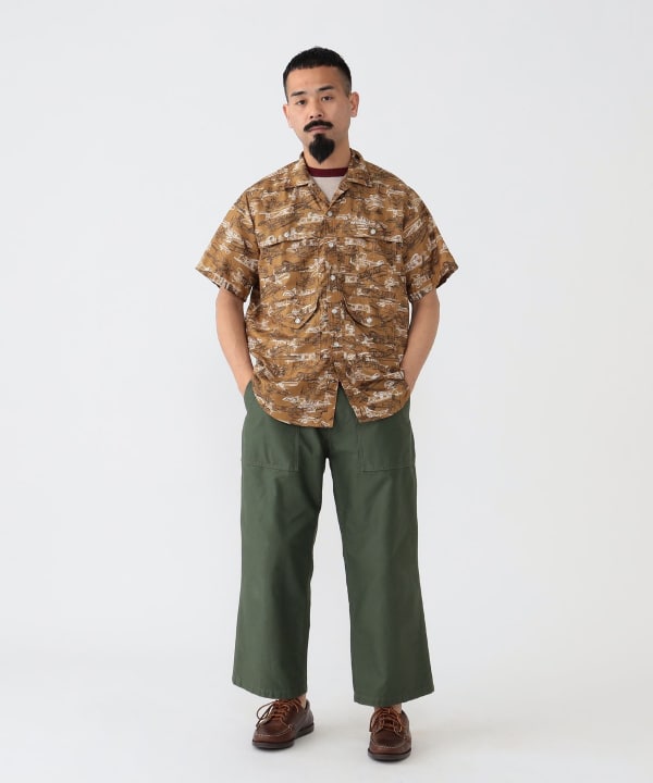 BEAMS PLUS（ビームス プラス）Adventure Shirt Ⅱ Polyester Print（シャツ・ブラウス カジュアルシャツ）通販｜ BEAMS