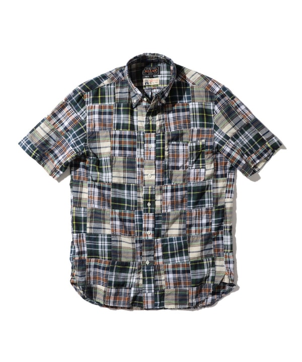 BEAMS PLUS（ビームス プラス）BEAMS PLUS / B.D. Patchwork Madras（シャツ・ブラウス カジュアルシャツ ）通販｜BEAMS