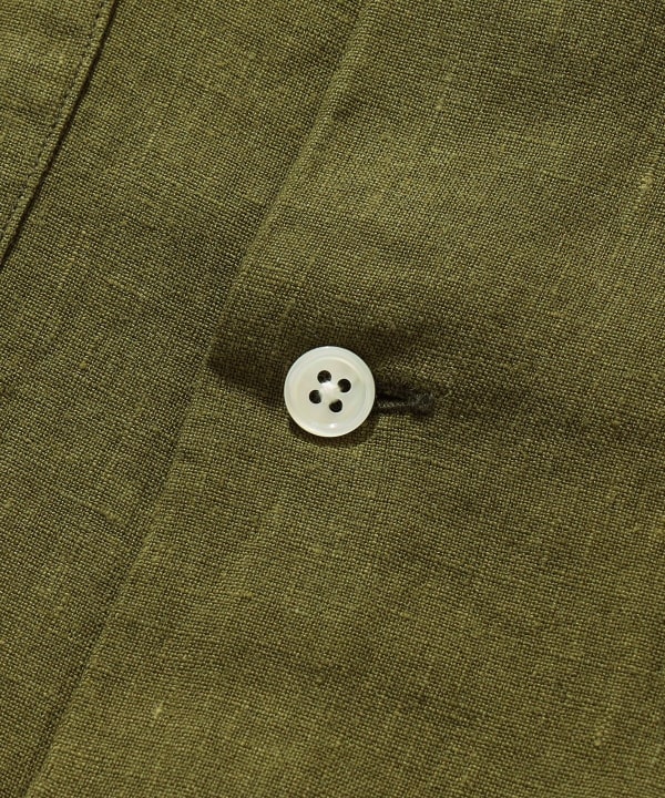 BEAMS PLUS（ビームス プラス）Open Collar Linen（シャツ