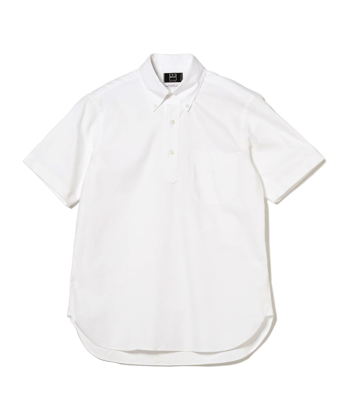 IKE BEHAR アイク・ベーハー / Pullover Short Sleeve Oxford Button Down Shirt シャツ・ブラウス MEN WHITE 15 IKE BEHAR アイク・ベーハー / Pullover Short Sleeve Oxford Button Down Shirt シャツ・ブラウス MEN WHITE 15