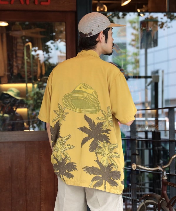 BEAMS PLUS（ビームス プラス）【別注】REMI RELIEF / Cut Jacquard Aloha Shirt Solid（シャツ・ブラウス  カジュアルシャツ）通販｜BEAMS