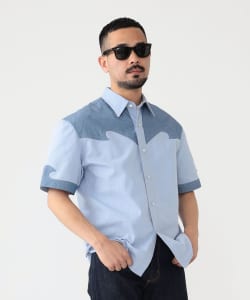 【別注】AL'S ATTIRE / Blue Western Shirt