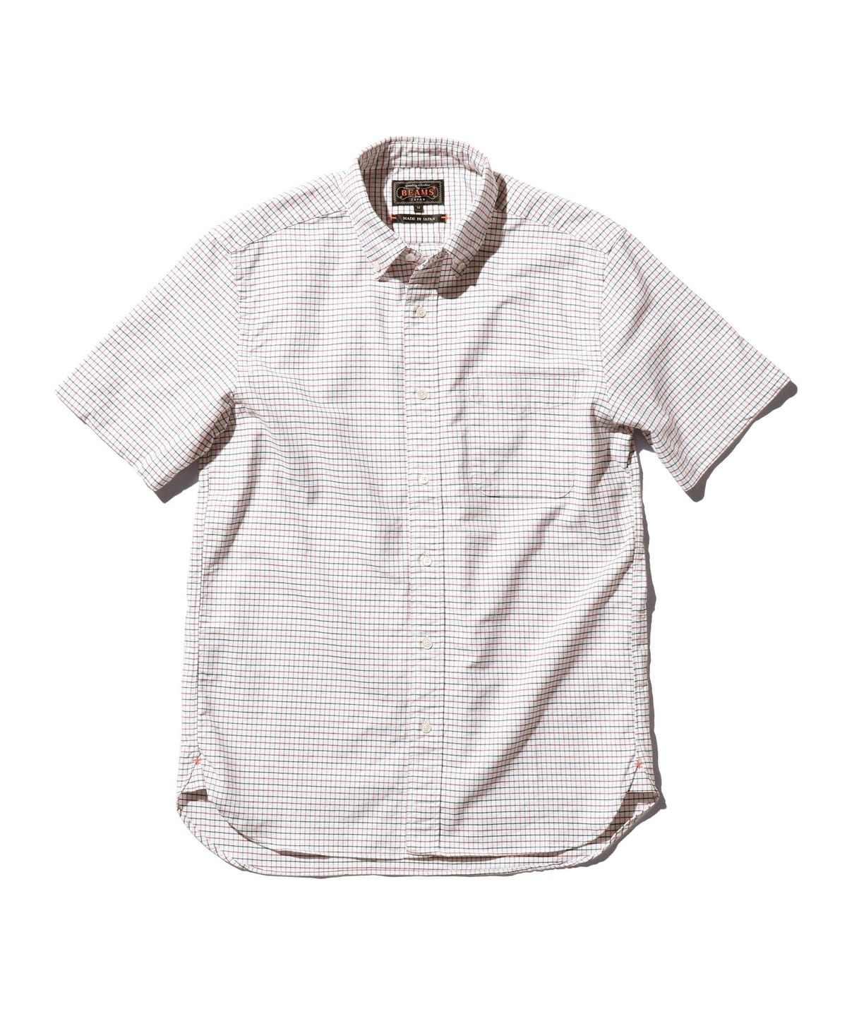 B. D. Oxford Tattersall シャツ・ブラウス MEN RED S B. D. Oxford Tattersall シャツ・ブラウス MEN RED S