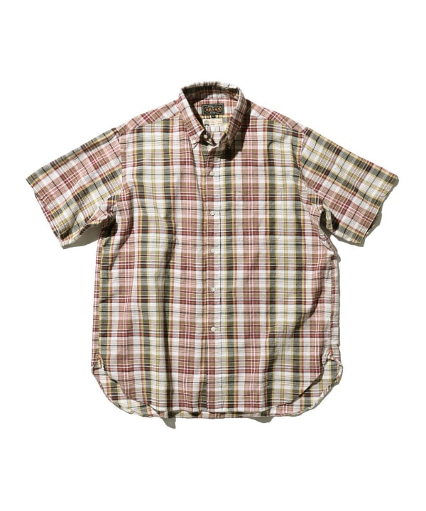 beams+ マドラスチェックシャツ クラシックフィット BEAMS PLUS（ビームス プラス）B.D. Classic-fit Madras（シャツ