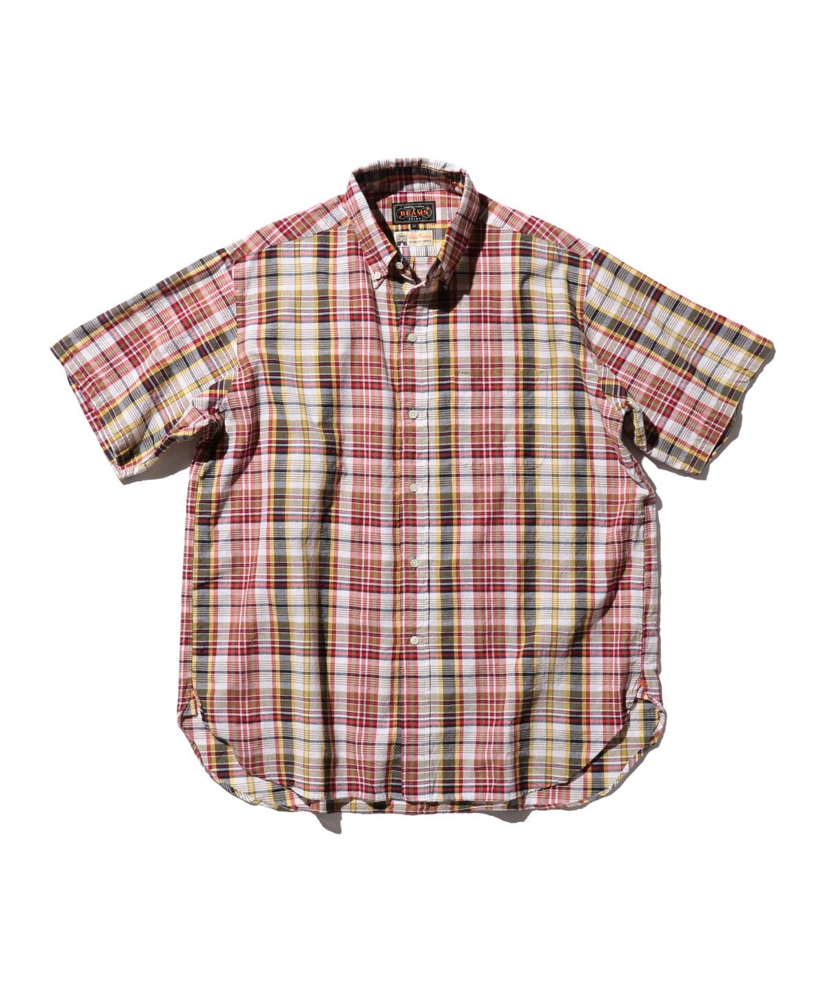 B. D. Classic-fit Madras シャツ・ブラウス MEN WHITE S B. D. Classic-fit Madras シャツ・ブラウス MEN WHITE S