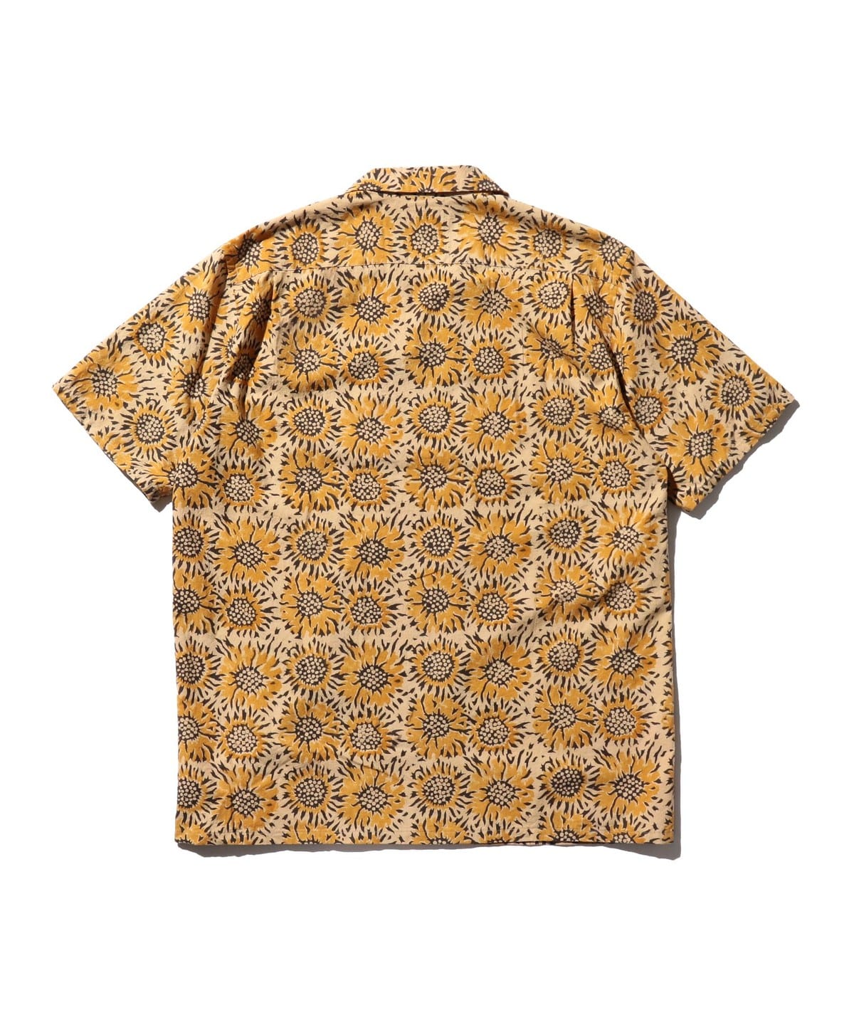 BEAMS PLUS（ビームス プラス）Open Collar Block Print Sun