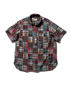 BEAMS PLUS / B.D. Pullover Classic-fit Patchwork Madras