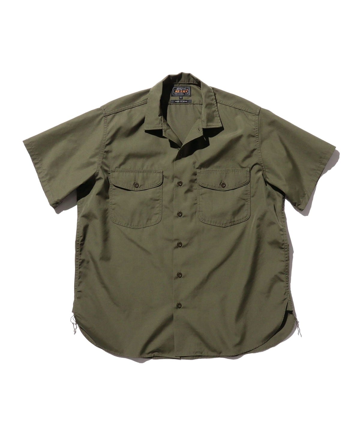 WORK Classic-fit T/C Twill シャツ・ブラウス MEN OLIVE XL WORK Classic-fit T/C Twill シャツ・ブラウス MEN OLIVE XL