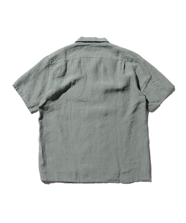 BEAMS PLUS（ビームス プラス）Open Collar 1/40 Linen（シャツ