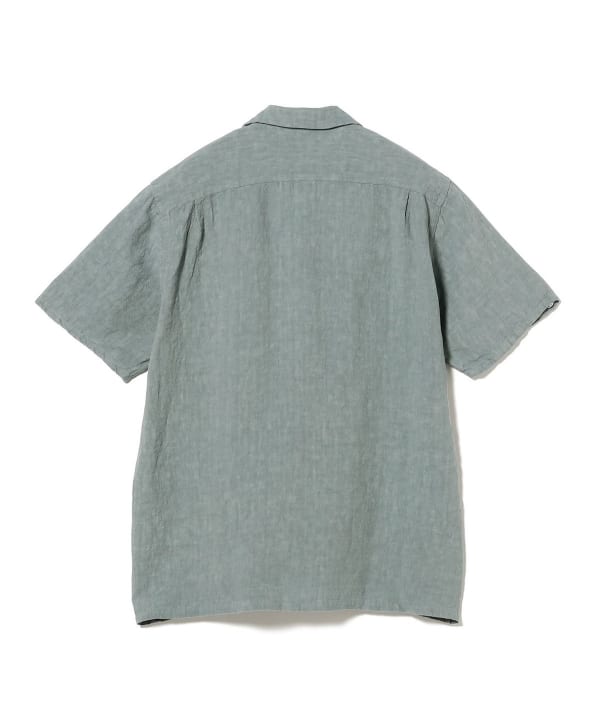 BEAMS PLUS（ビームス プラス）Open Collar 1/40 Linen（シャツ