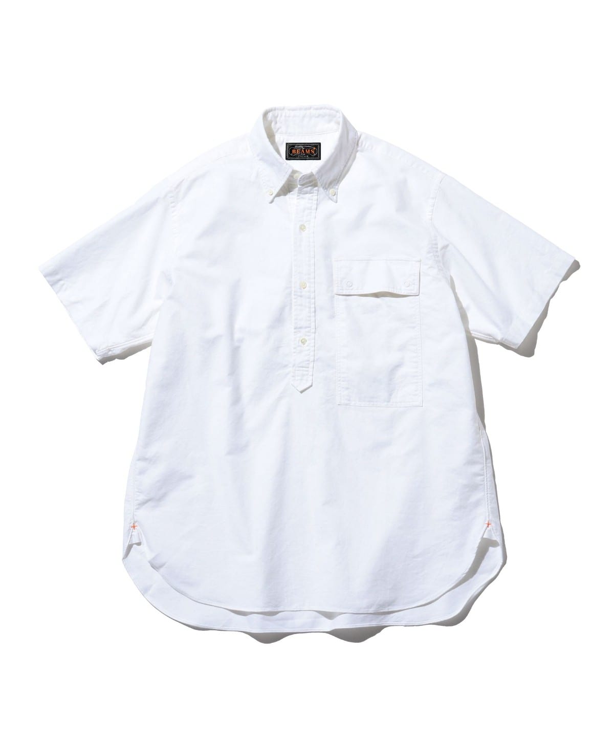 B. D. Pullover Classic-fit Oxford シャツ・ブラウス MEN WHITE S B. D. Pullover Classic-fit Oxford シャツ・ブラウス MEN WHITE S