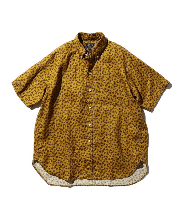 B.D. Classic-fit Linen Print