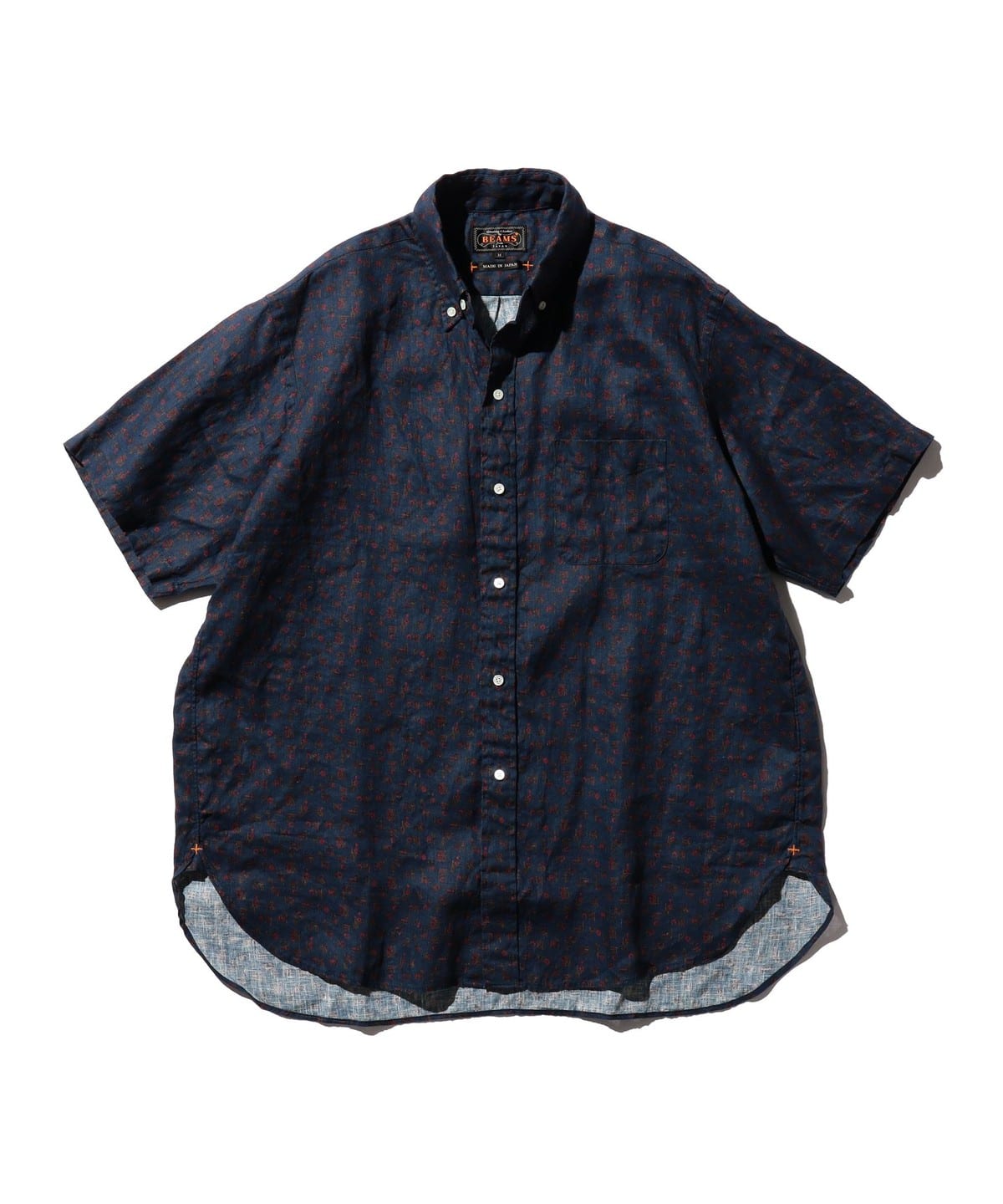 B.D. Classic-fit Linen Print