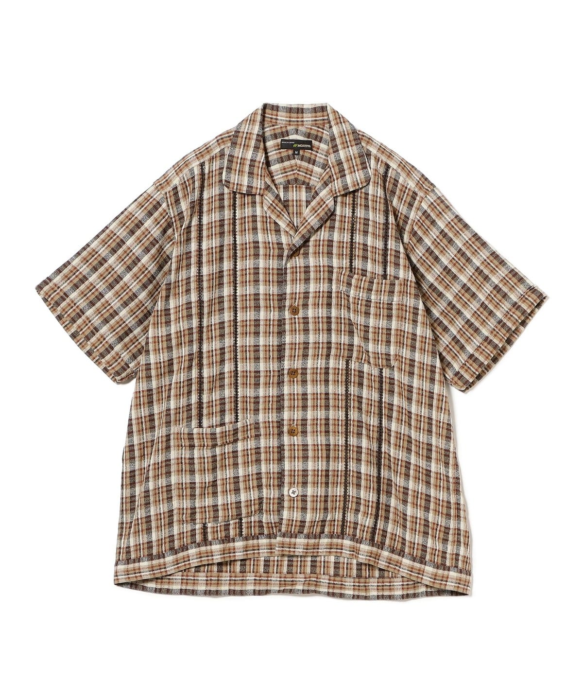 MOJITO モヒート / MARY'S SHIRTS Brown シャツ・ブラウス MEN brn XL MOJITO モヒート / MARY'S SHIRTS Brown シャツ・ブラウス MEN brn XL