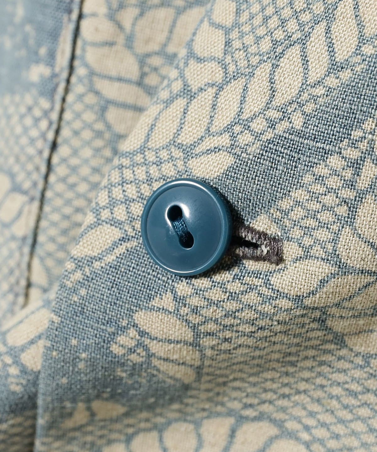BEAMS PLUS(ビームス プラス)RRL / Indigo Anchor-Print Camp BEAMS PLUS(ビームス プラス)RRL / Indigo Anchor-Print Camp