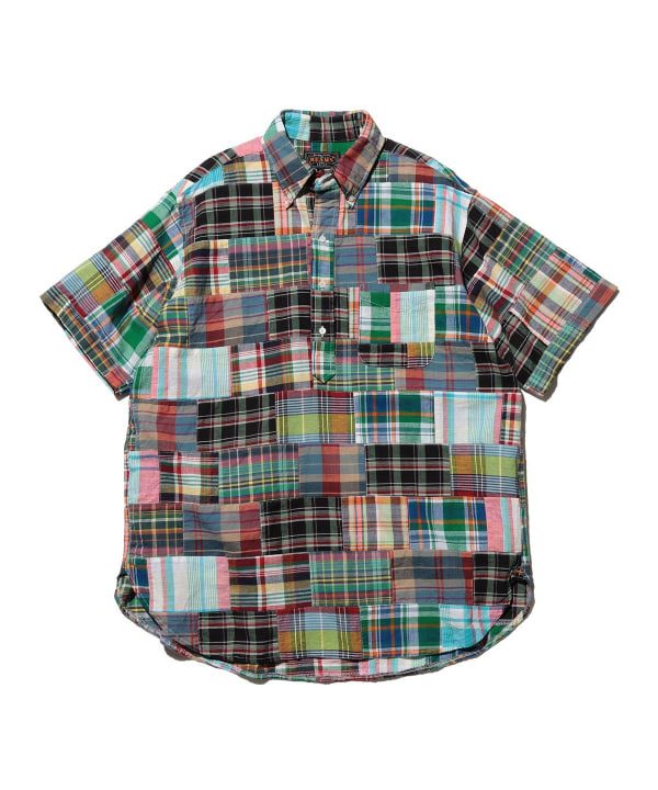 B.D. Pullover Classic-fit Patchwork Madras Multi