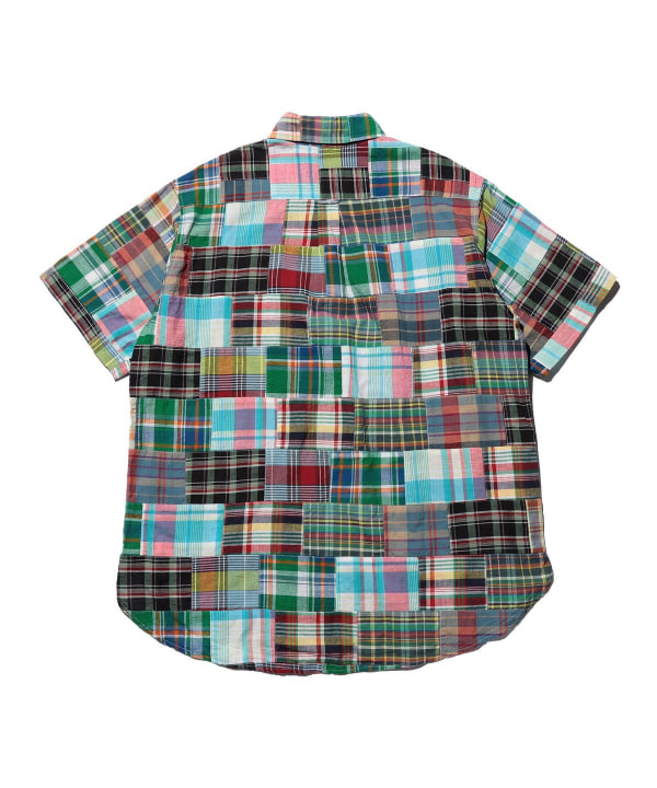 B.D. Pullover Classic-fit Patchwork Madras Multi