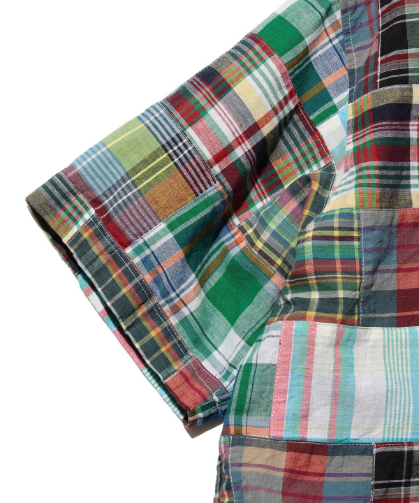 B.D. Pullover Classic-fit Patchwork Madras Multi