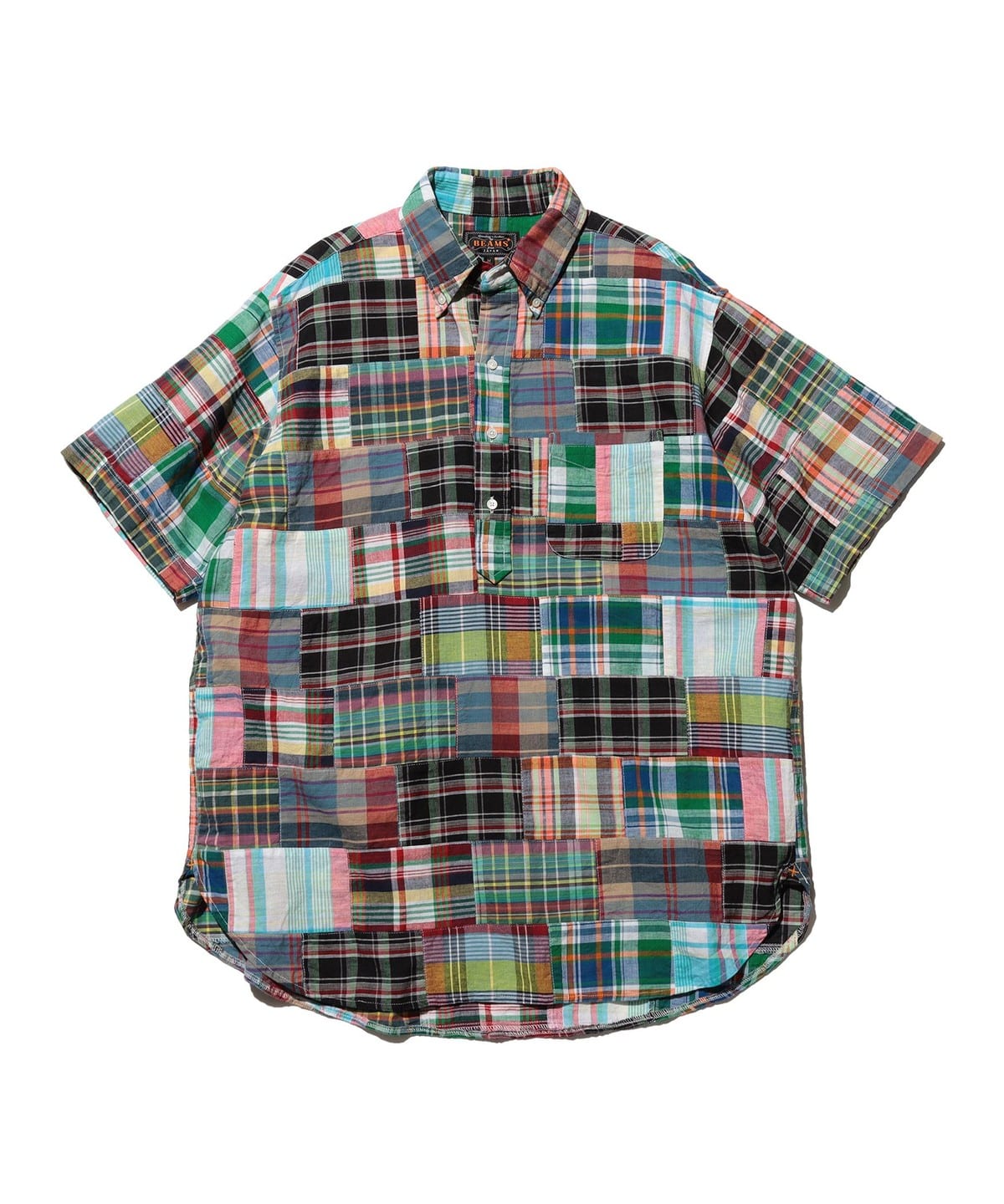 BEAMS PLUS（ビームス プラス）B.D. Pullover Classic-fit Patchwork