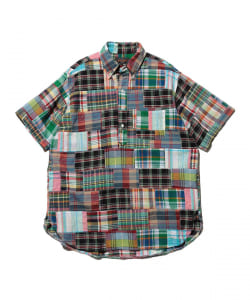 B.D. Pullover Classic-fit Patchwork Madras Multi