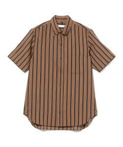ts(s) / B.D. Short Sleeve Shirt - Bold Stripe Viscose*Polyester Cloth