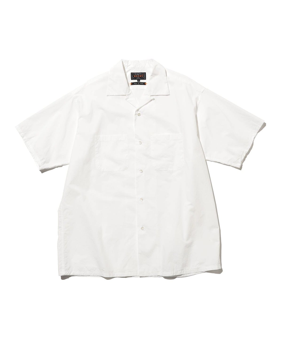 BEAMS PLUS（ビームス プラス）Open Collar Peruvian Pima（シャツ
