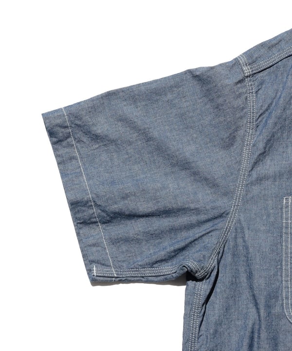 BEAMS PLUS（ビームス プラス）WORK Indigo Chambray（シャツ
