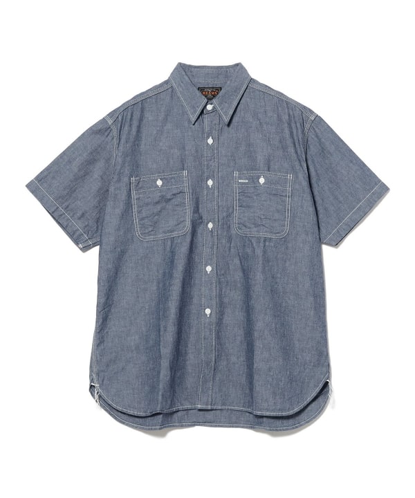 BEAMS PLUS（ビームス プラス）WORK Indigo Chambray（シャツ