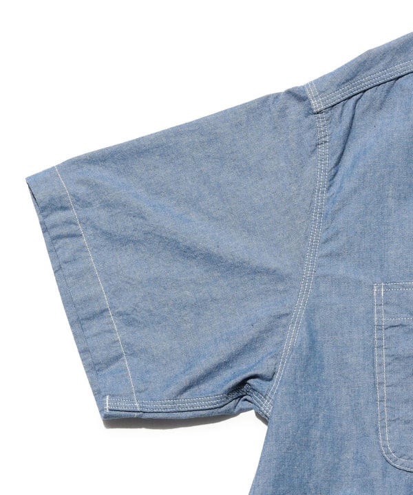 BEAMS PLUS（ビームス プラス）WORK Indigo Chambray（シャツ