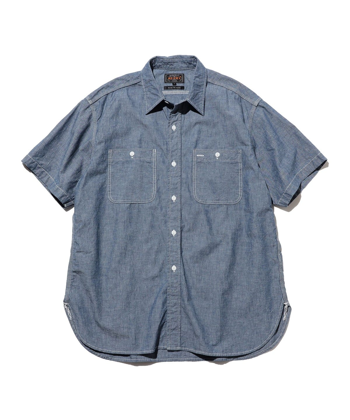 BEAMS PLUS（ビームス プラス）WORK Indigo Chambray（シャツ