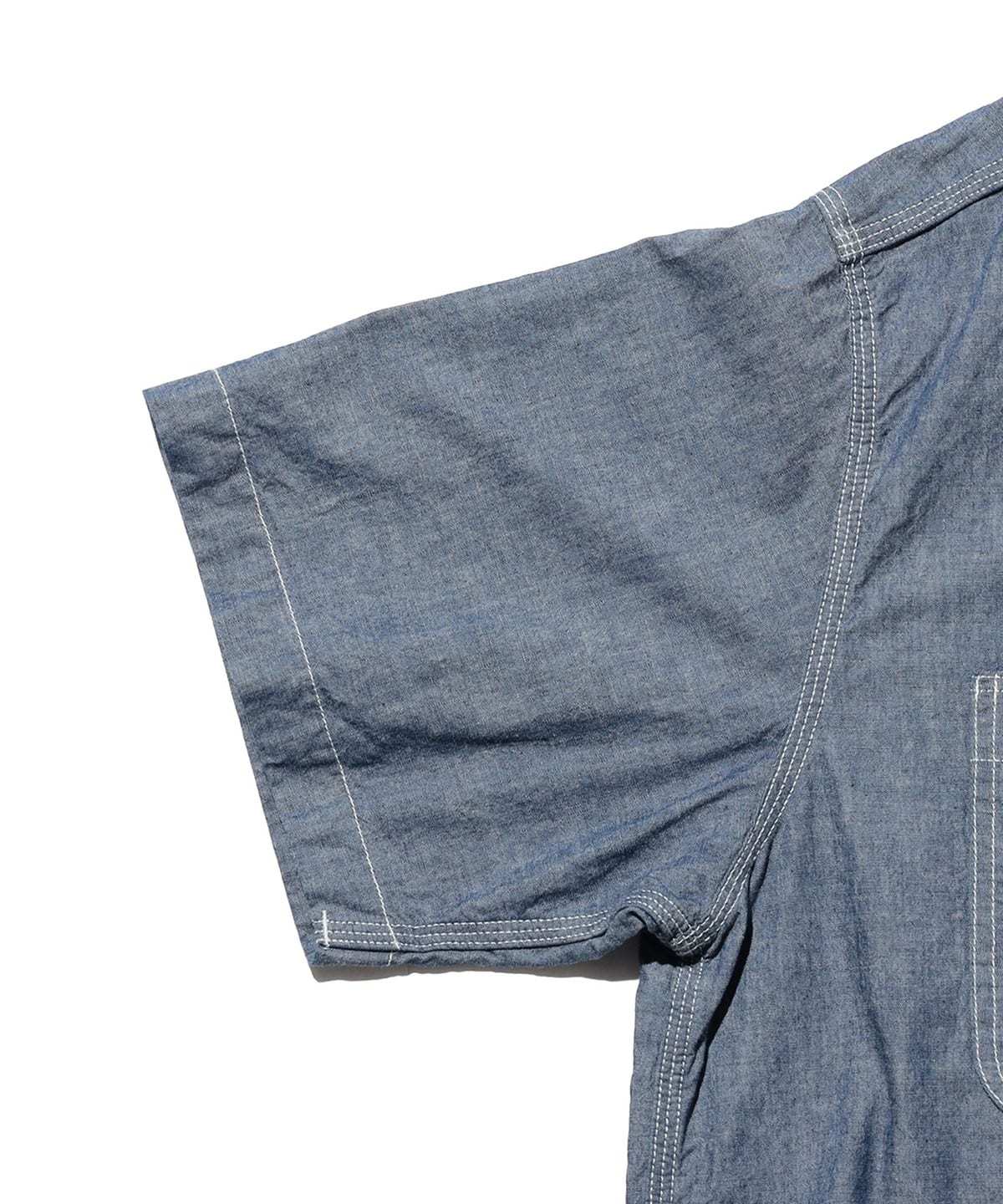 BEAMS PLUS（ビームス プラス）WORK Indigo Chambray（シャツ