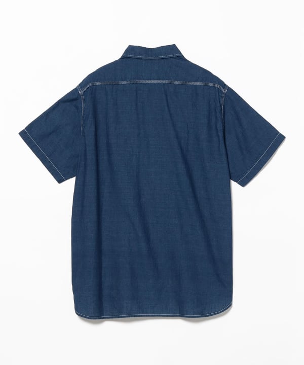 BEAMS PLUS（ビームス プラス）WORK Plain Indigo Chambray（シャツ