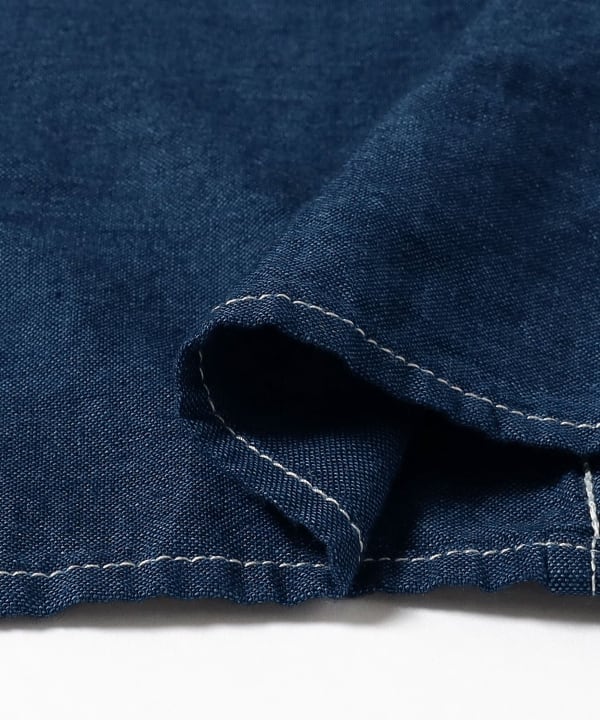 BEAMS PLUS（ビームス プラス）WORK Plain Indigo Chambray（シャツ