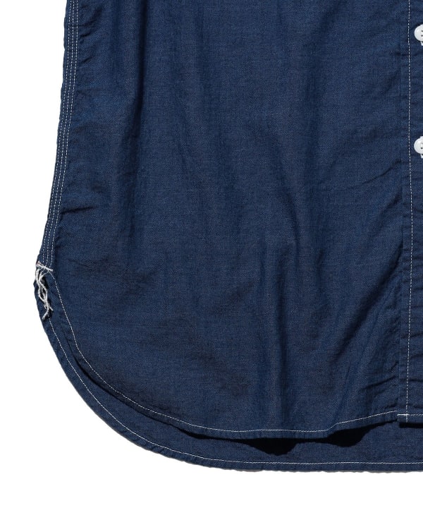 WORK Plain Indigo Chambray