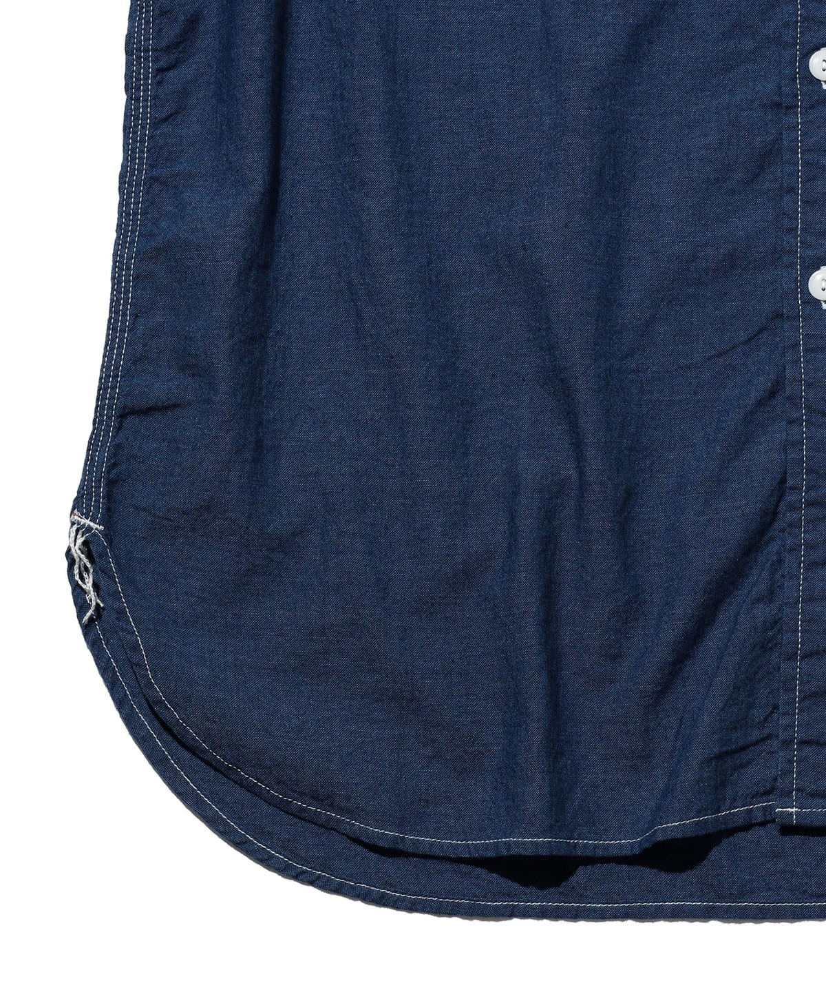 BEAMS PLUS（ビームス プラス）WORK Plain Indigo Chambray（シャツ