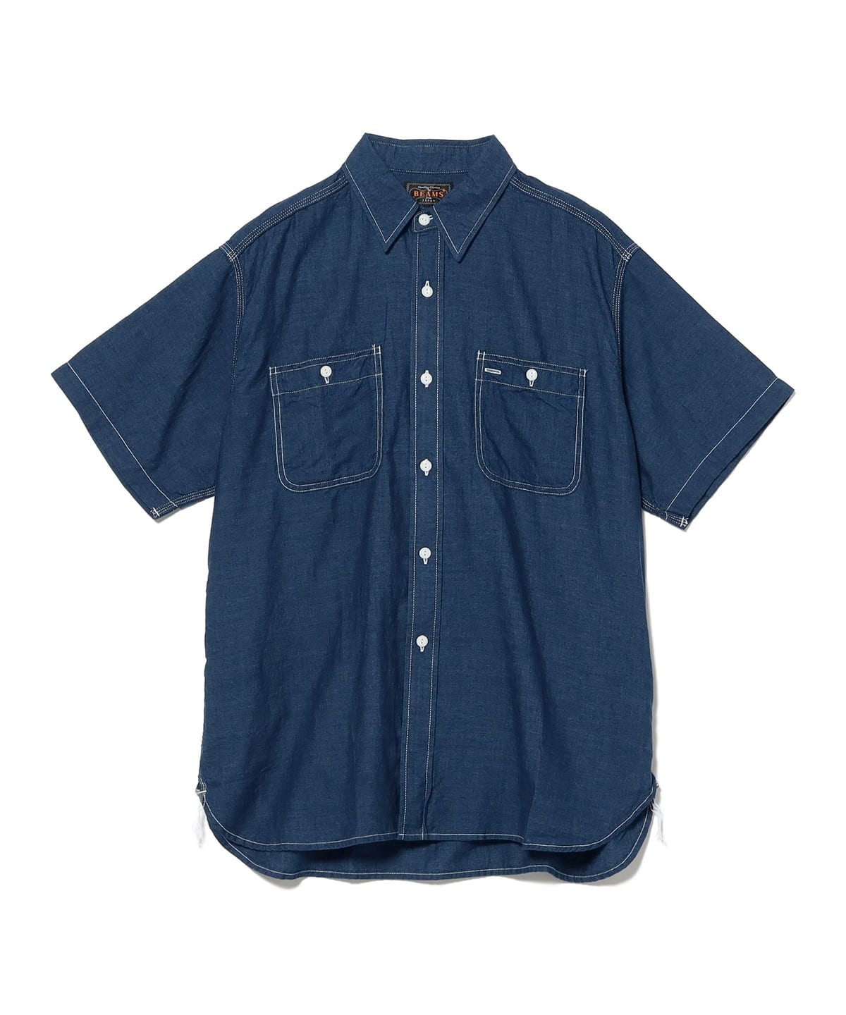 BEAMS PLUS（ビームス プラス）WORK Plain Indigo Chambray（シャツ